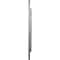 Ekena Millwork Loera Medallion (Canopies up to 6 1/4"), 26 5/8"OD x 4 1/2"ID x 1 3/8"P, Ultra Pure White Crackle CM26LOUWC - alternate 3